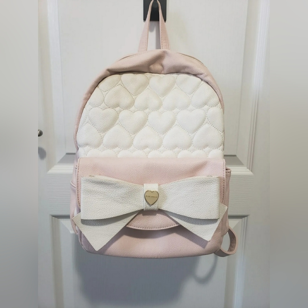 Betsey Johnson backpack purse